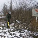 Demining underground bombs and UXO