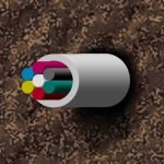Find subsurface phone cables