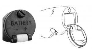 Schonstedt Maggie Battery Door and Compartment